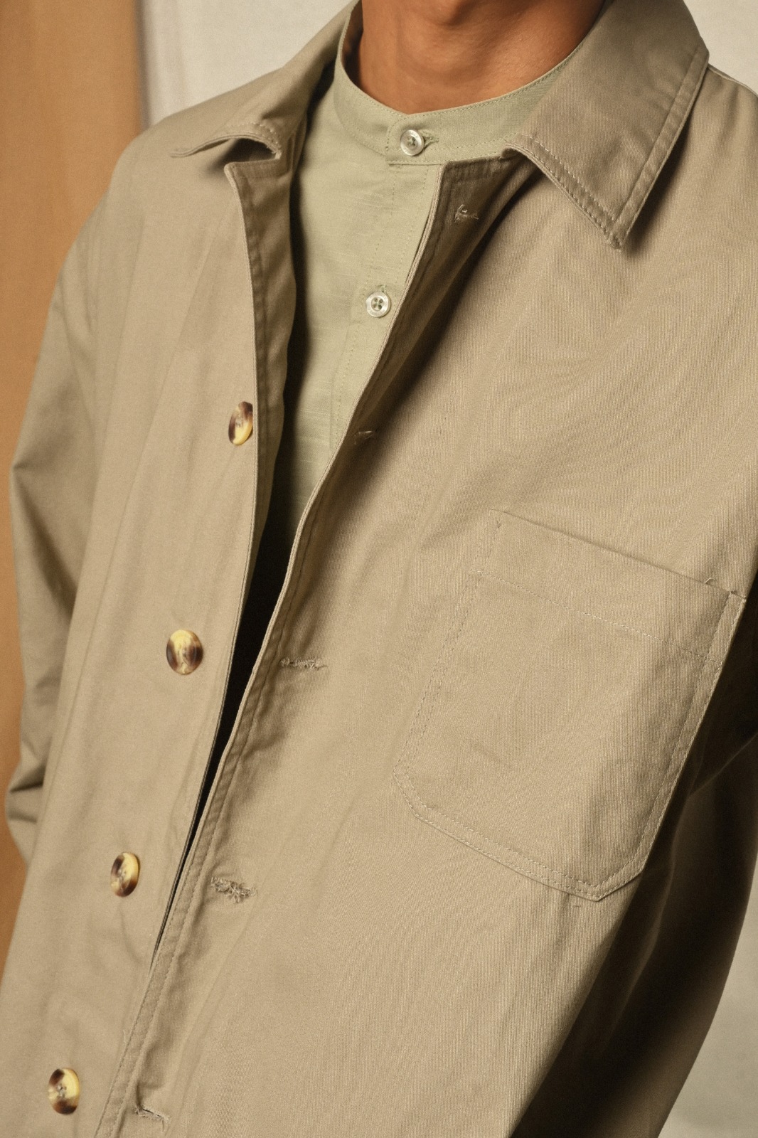 GARRET JACKET TAUPE