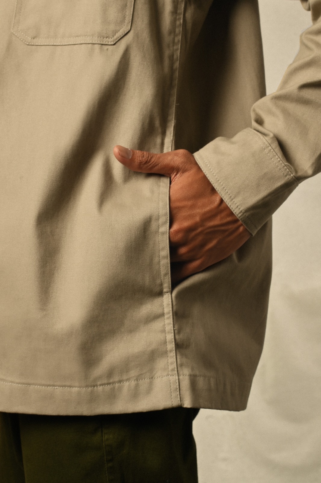 GARRET JACKET TAUPE