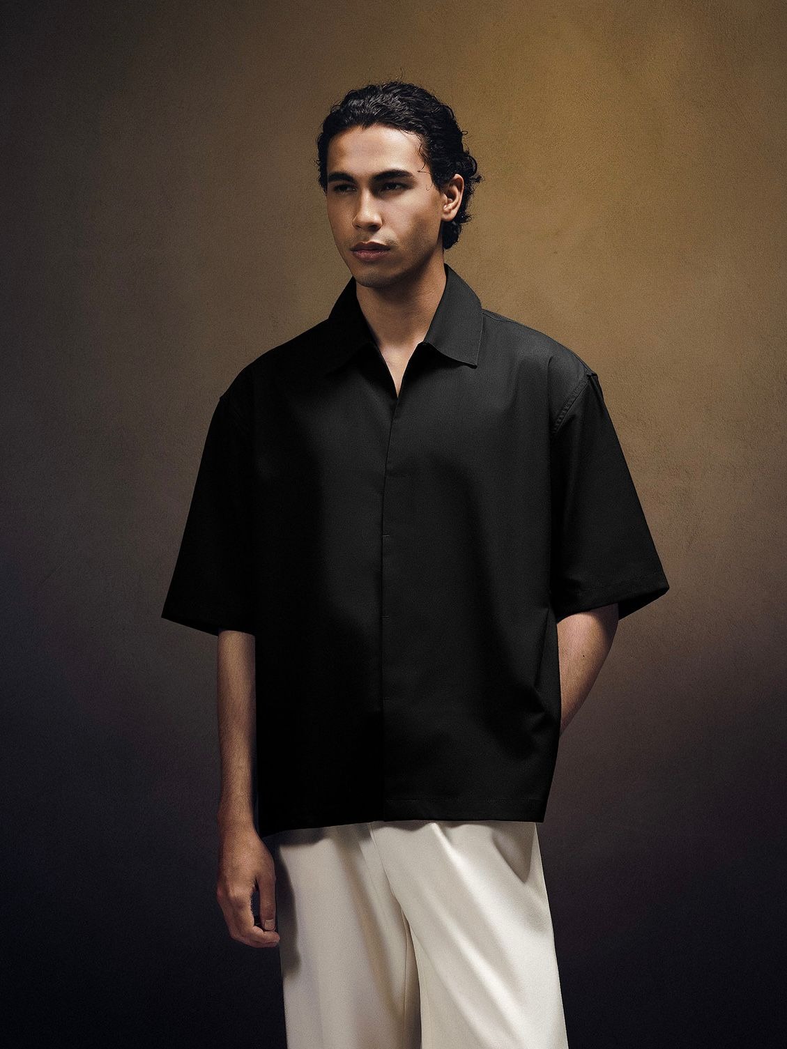 Shiroi Shirt Black