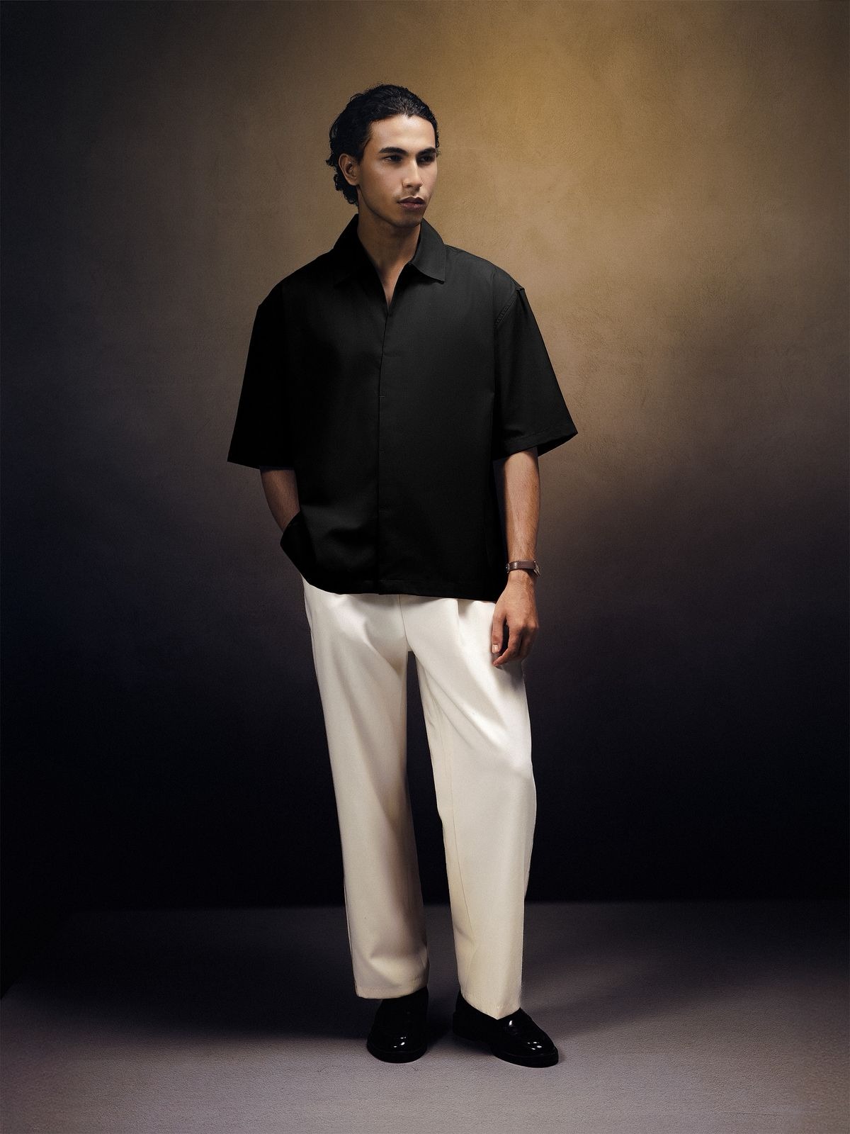 Shiroi Shirt Black