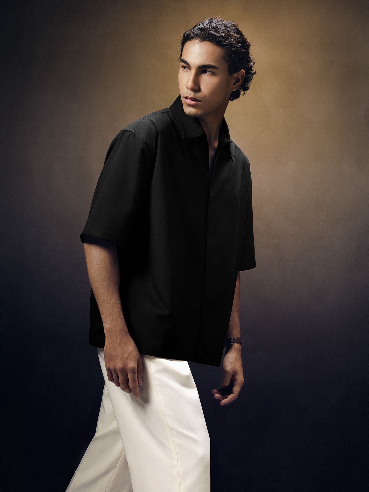 Shiroi Shirt Black