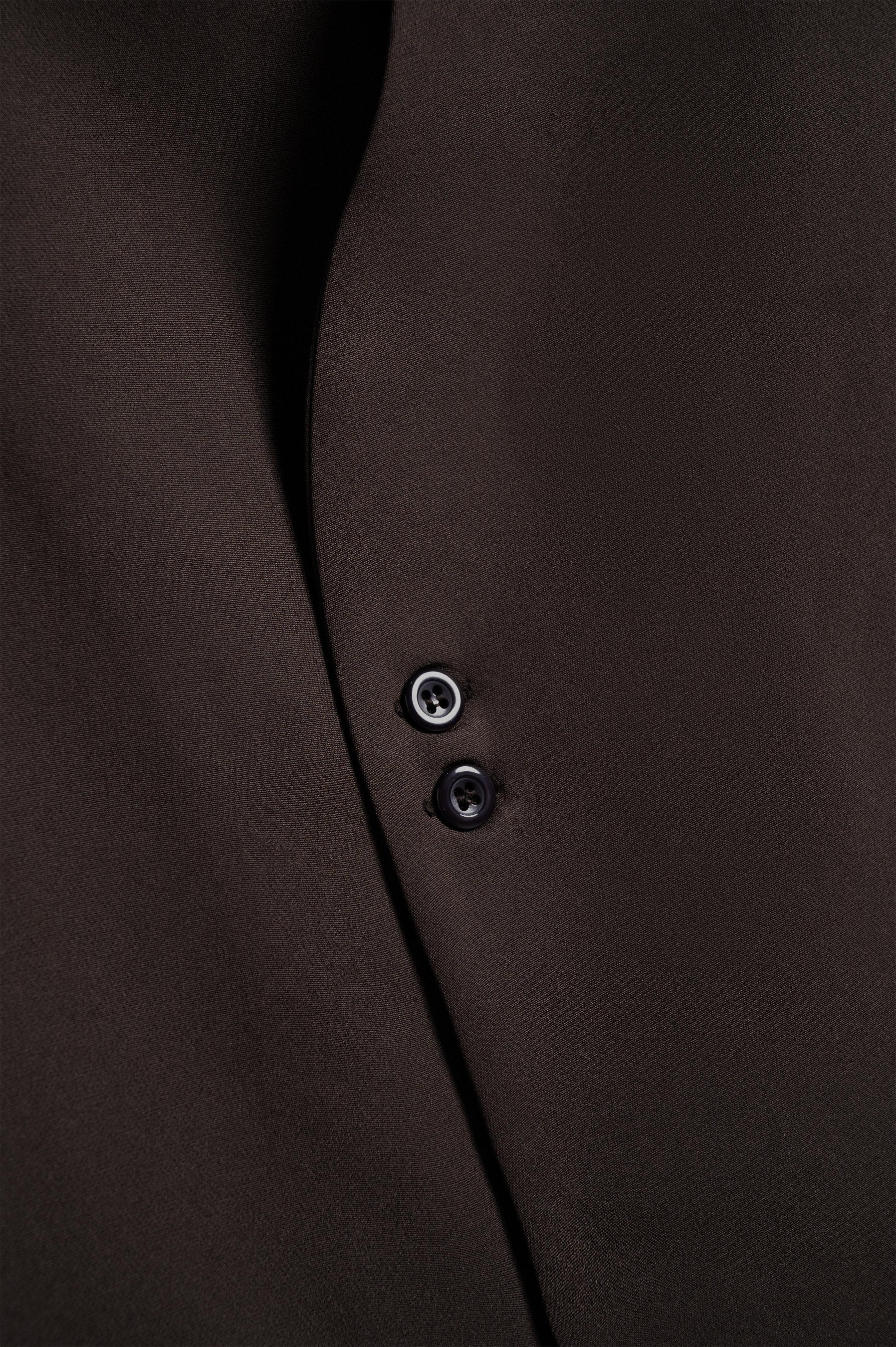 Arata Long Sleeve Shirt Dark Brown