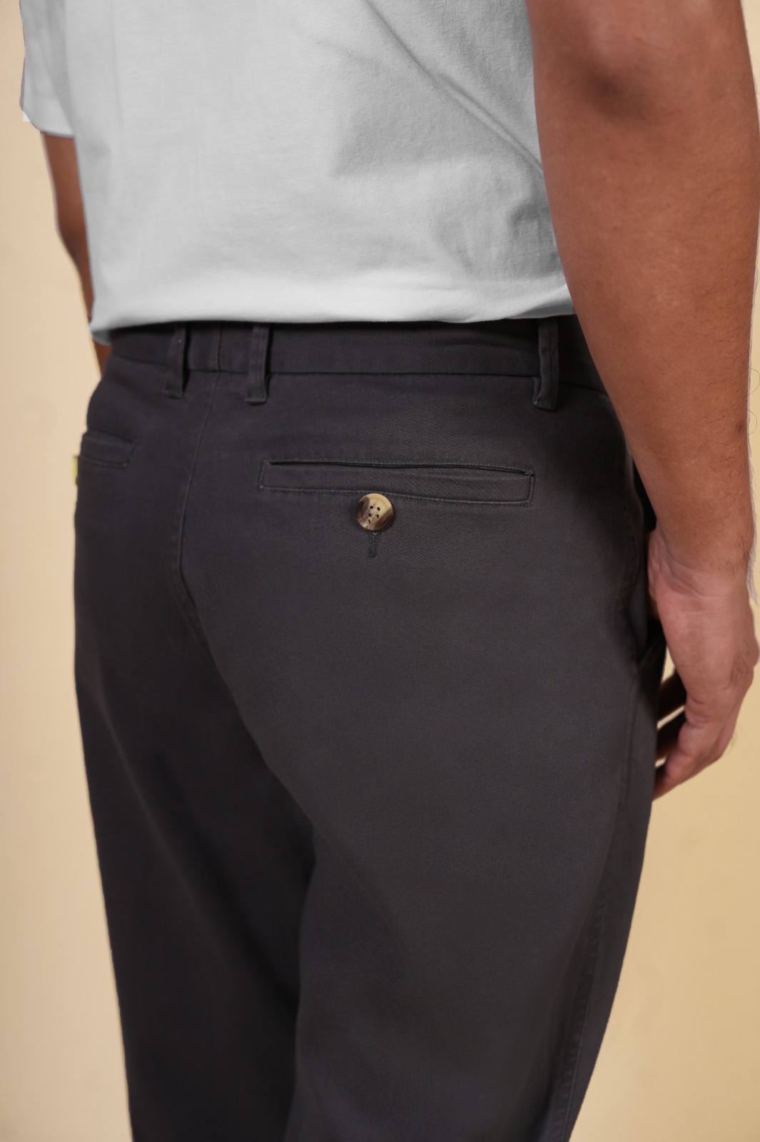 AKHFA CHINOS ANKEL PANTS GREY