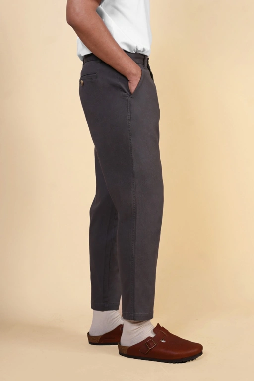 Image of AKHFA CHINOS ANKEL PANTS GREY