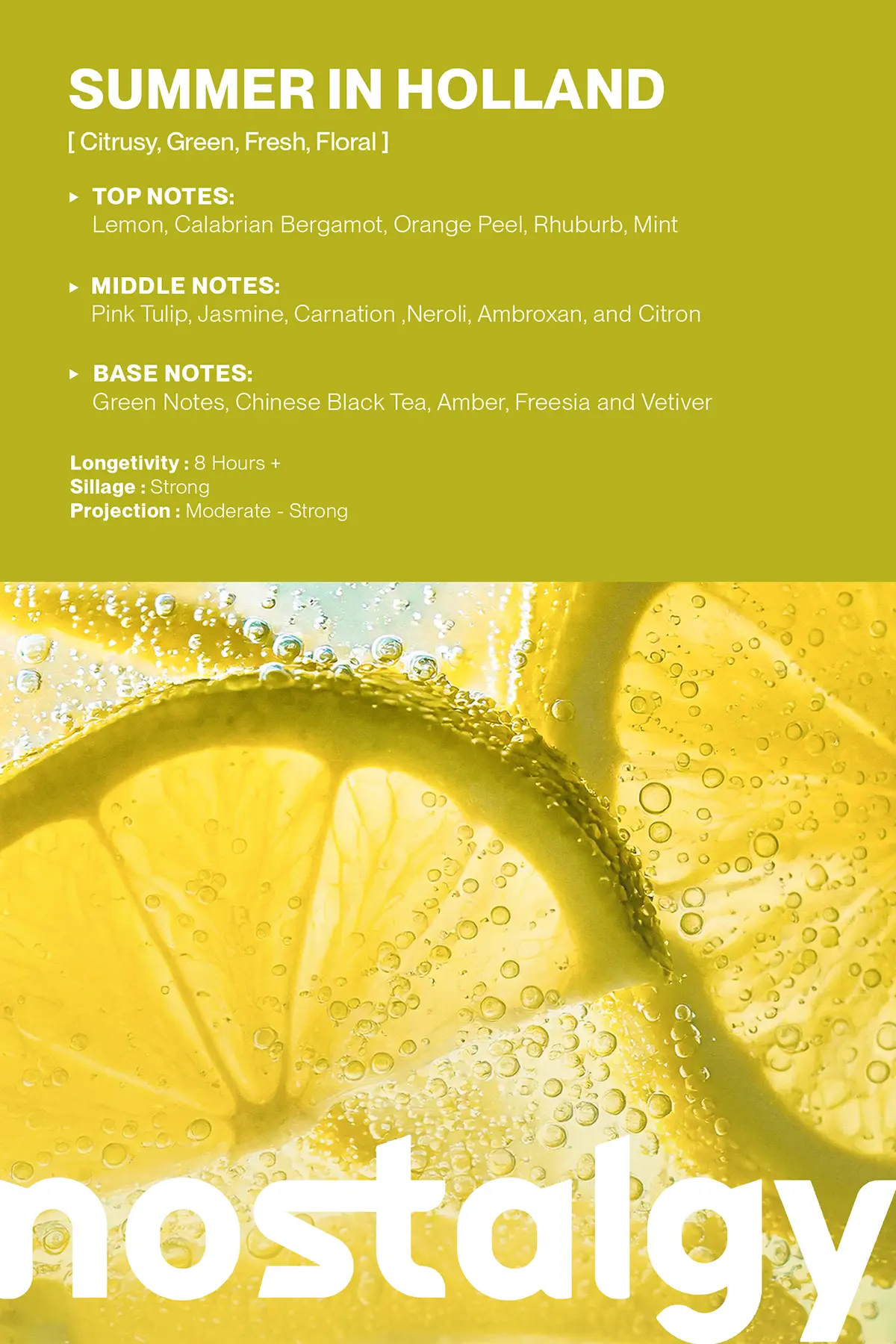 Summer In Holland Extrait de Parfum