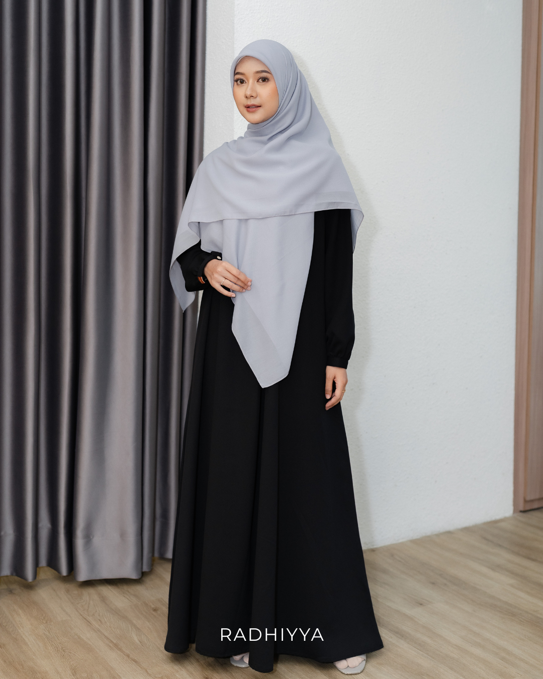 Elara Dress - Deep Black