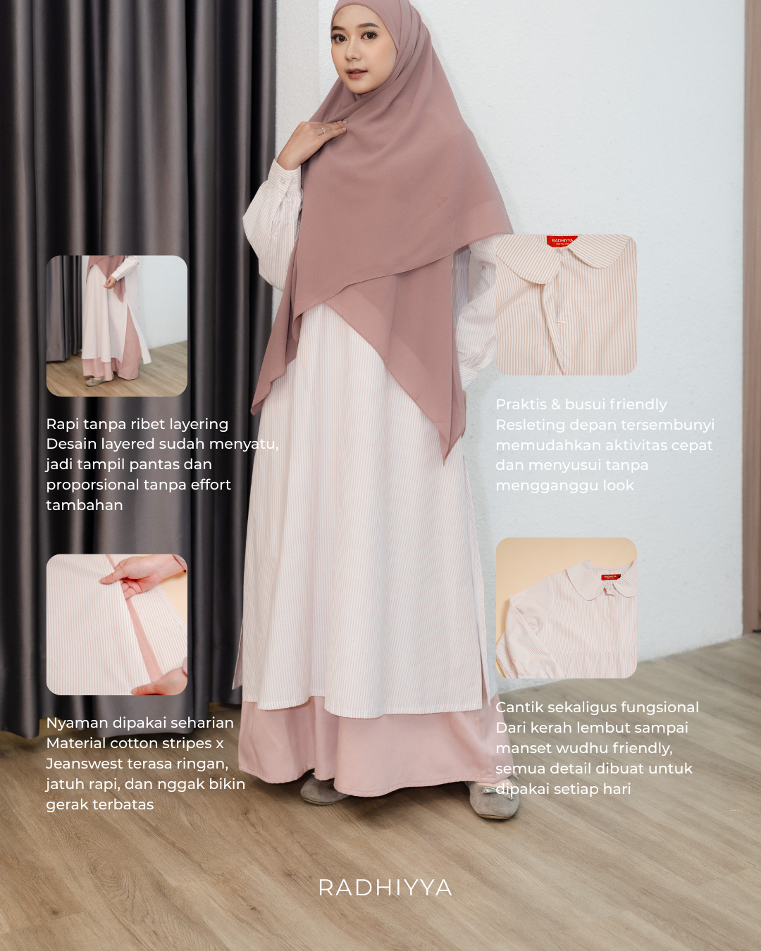 Kaia Abayunik - Frenchpink Stripes