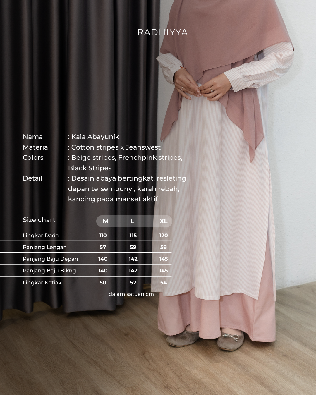 Kaia Abayunik - Frenchpink Stripes