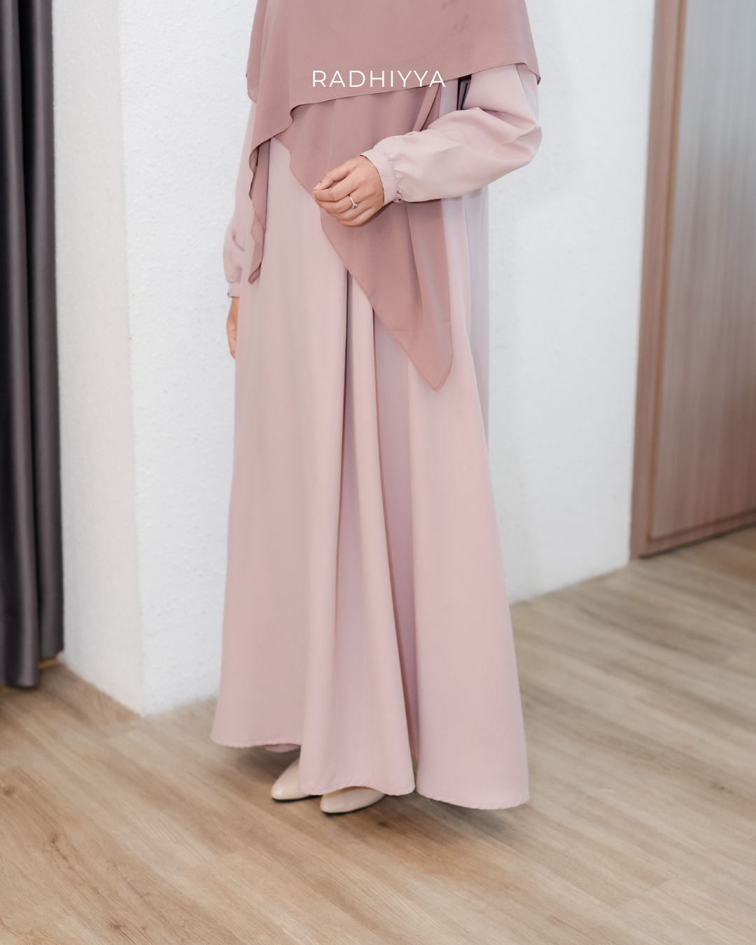 Elara Dress - Rose Nude
