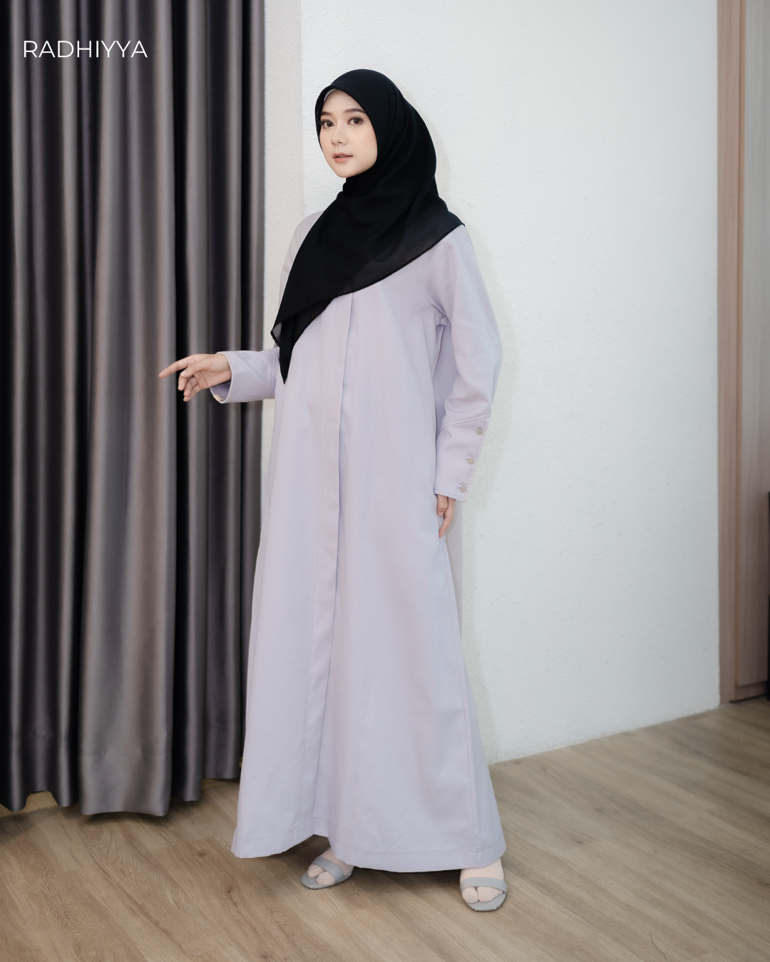 Hayya Dress - Ashgrey