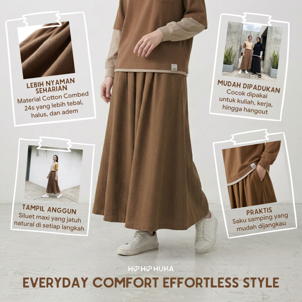 Rok Basic Full Cotton Serene