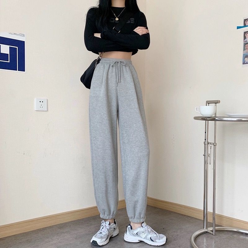 LYR333 | SELYRA Korean Casual Jogger Pants Wanita – Celana Santai Comfy Daily