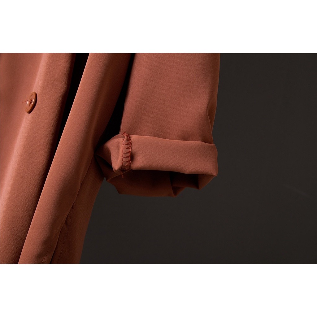 LYR317 | SELYRA Korean Lightweight Blazer Wanita – Minimal Office Outer