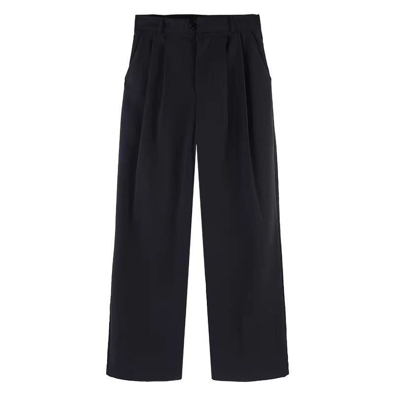LYR330 | SELYRA Korean Tailored Wide Leg Pants Wanita – Celana Panjang Feminine Daily