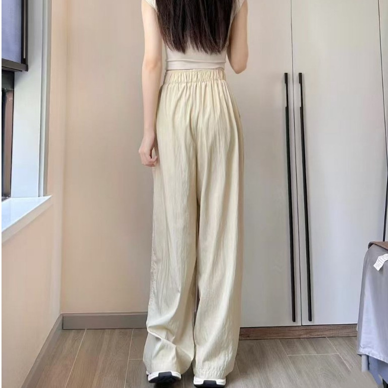 LYR332 | SELYRA Korean Soft Flowy Pants Wanita – Celana Panjang Feminine Daily