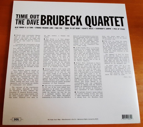 The Dave Brubeck Quartet – Time Out (DOL)