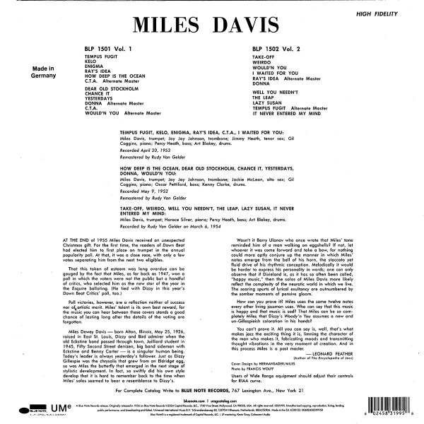 Miles Davis – Volume 2