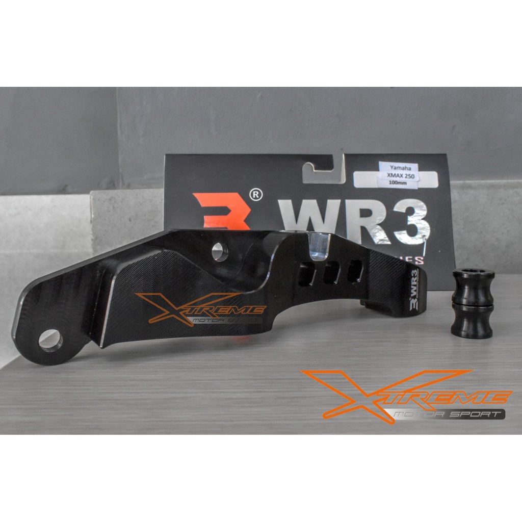 Kaliper Br3mbo M4 Radial Black Edition With Breket WR3 XMAX 250 100mm