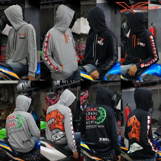 Image of Jaket Sweater Outerwear Hoodie Dewasa Pria WR3 Official Merchandise