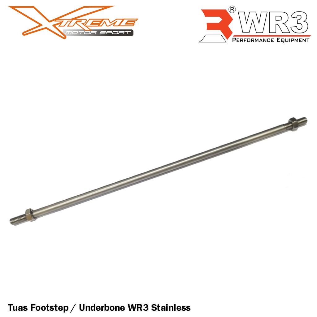 Tuas Footstep / Underbone WR3 Stainless