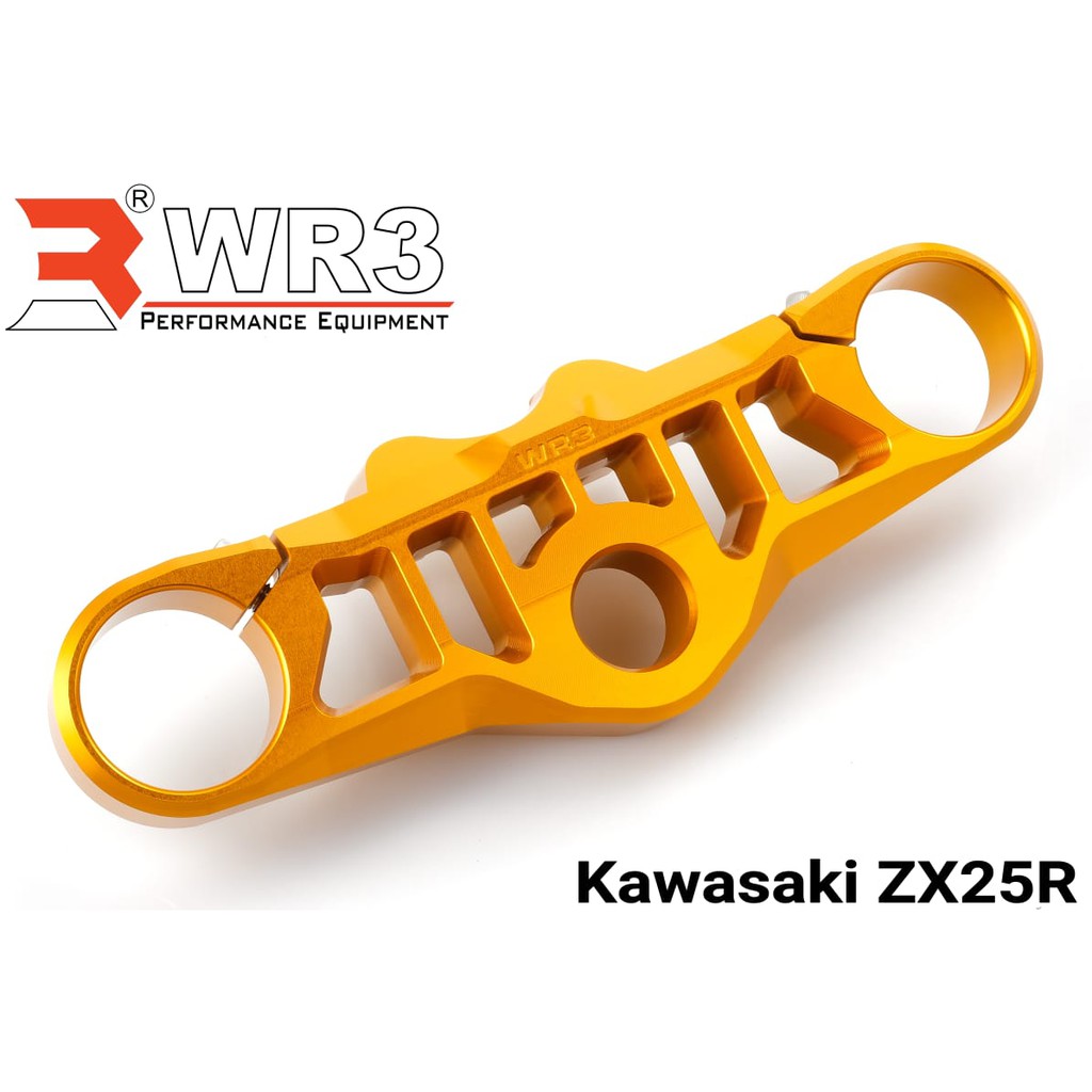 Segitiga Stang Triple Clamp WR3 Kawasaki ZX25R  4 Cylinder