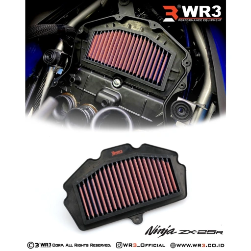 Image of Air Filter Udara Racing WR3 New Ninja 250 Versys Vulcan 650 Z650 ZX25R