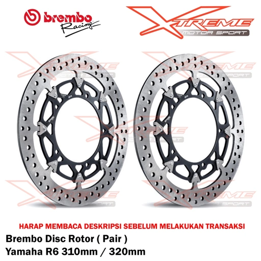 Cakram / Piringan / Disc Disk Brembo Original T Drive R6 R1 MT09 310mm / 320 mm