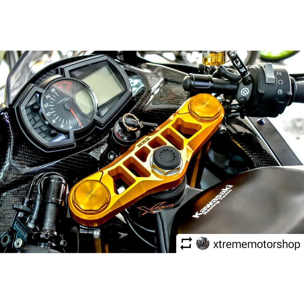 Segitiga Stang Triple Clamp WR3 Kawasaki ZX25R  4 Cylinder