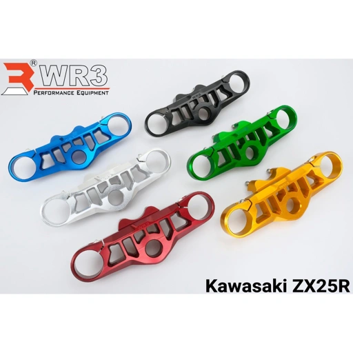 Image of Segitiga Stang Triple Clamp WR3 Kawasaki ZX25R  4 Cylinder