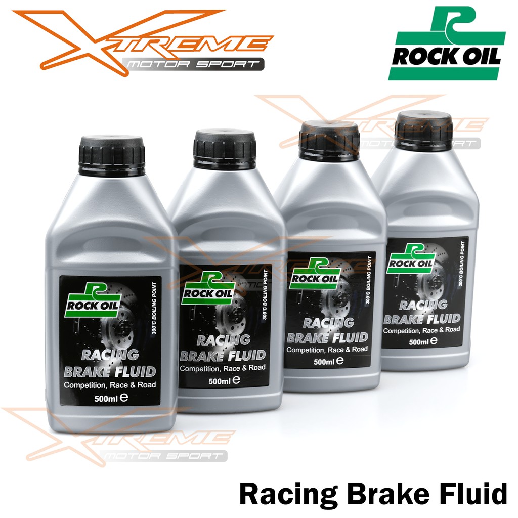Racing Brake Fluid / Minyak Rem Khusus Circuit DOT 4 Rock Oil 500ml