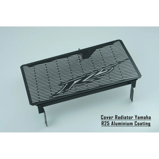 Image of Cover Radiator Yamaha R25 Aluminium Coating