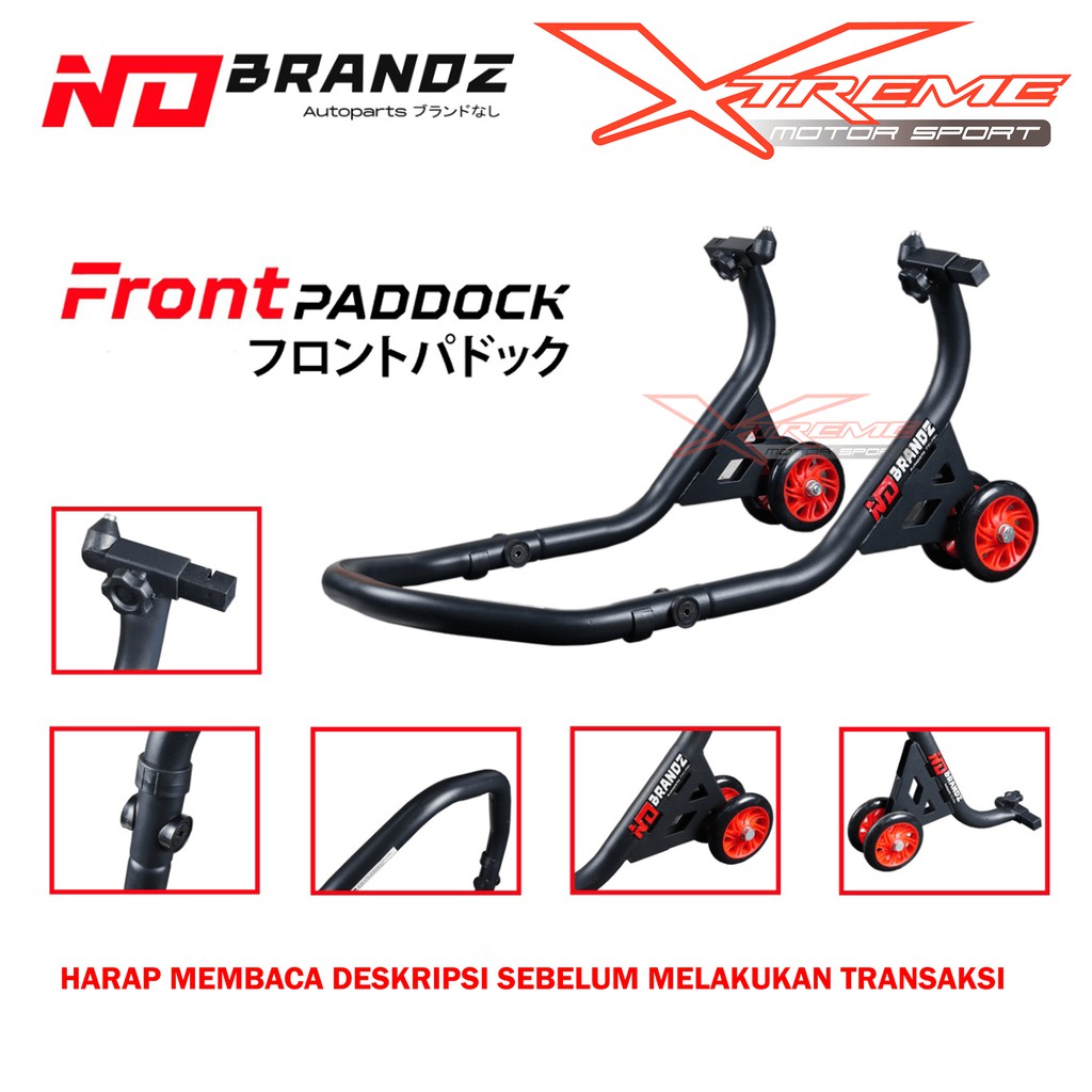 Standart Paddock Depan NO BRANDZ Universal Ninja 250 R25 ZX25R CBR ER6