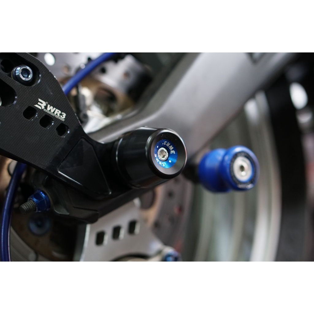Axle Slider / As Roda WR3 Depan Belakang ZX25R ZX25 R 25R 4 Cylinder / Z900 / ZX6R / ZX636