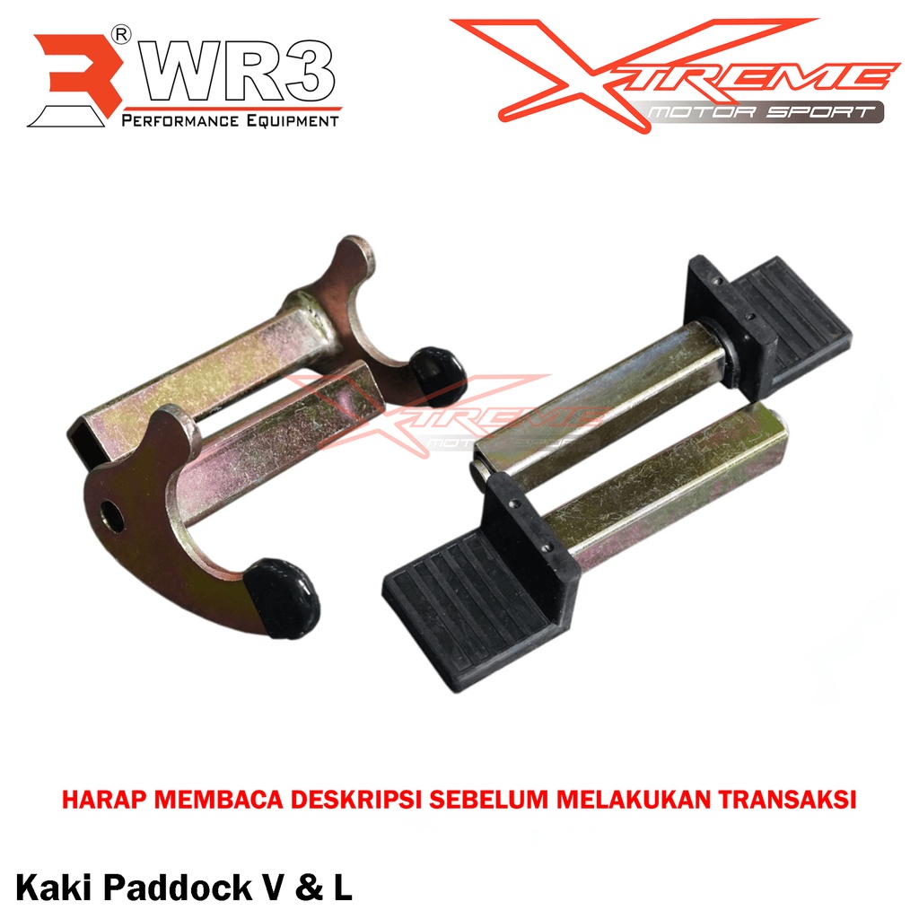 Adaptor Paddock or Kaki Paddock Belakang WR3 Ninja or CBR