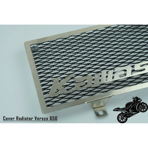 Image of Cover Radiator Stainless Kawasaki Versys 650 Steinless