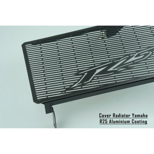 Image of Cover Radiator Yamaha R25 Aluminium Coating