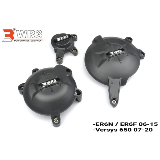 Image of Cover Engine / Engine Guard WR3 Kawasaki ER6N / ER6F 16-15 / Versys 650 07-20