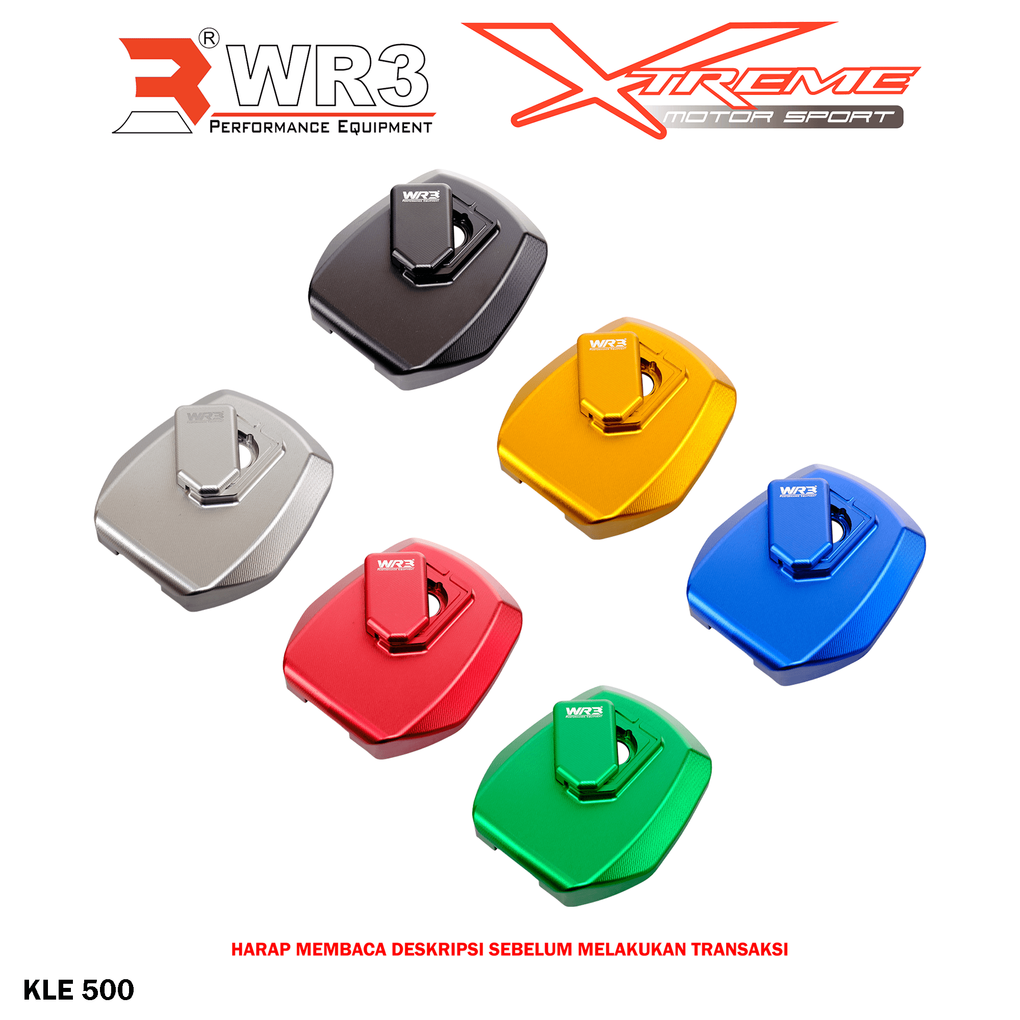 Fuel Cap Fuelcap / Tutup Tangki WR3 KLE 500