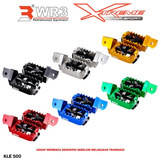 Foot Peg Footpeg Footrest Pijakan Kaki WR3 KLE 500
