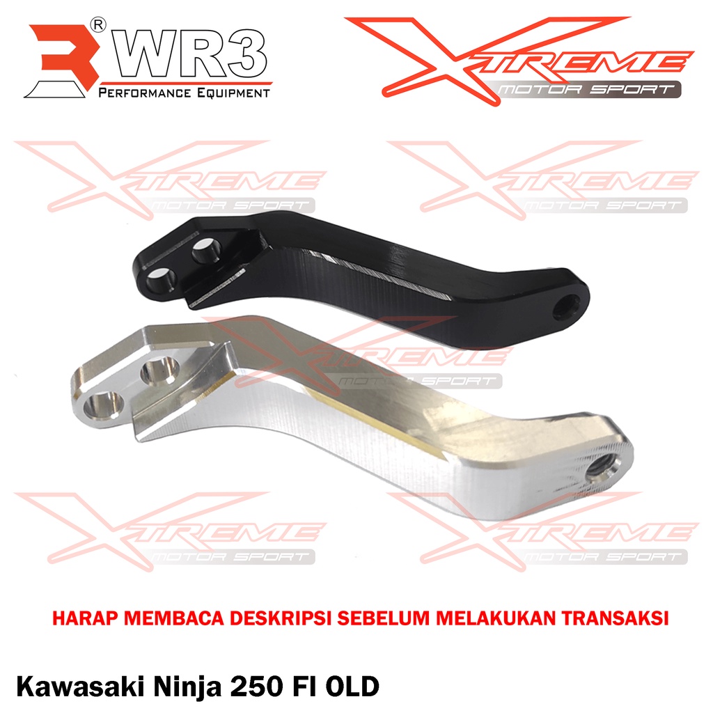 Breket Stabilizer Steering Damper WR3 Ninja 250 FI / Z250 / Ninja 250R