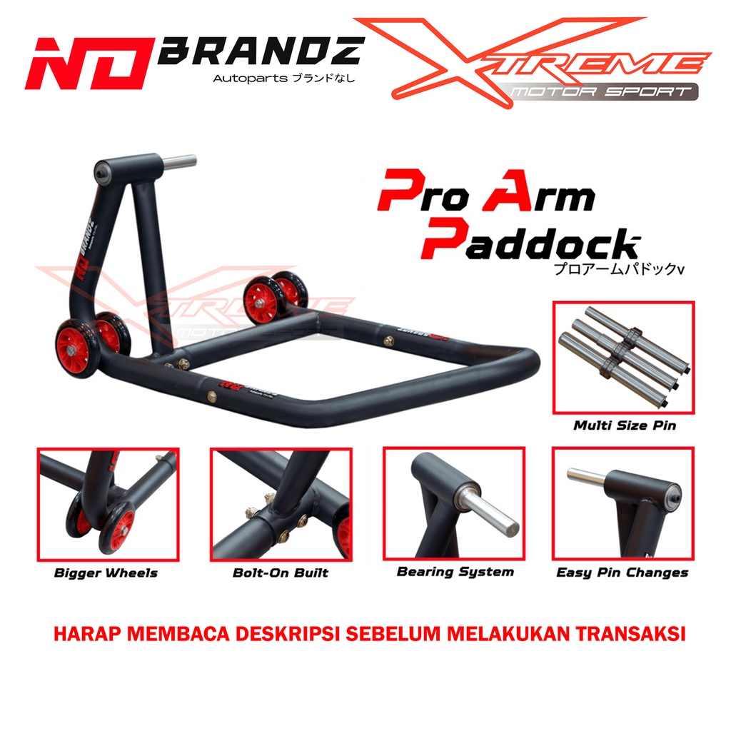 Standart Paddock Belakang Single Pro ARM NO BRANDZ KTM BMW Ducati