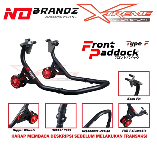 Image of Standart Paddock Depan NO BRANDZ Universal Ninja 250 R25 ZX25R CBR ER6
