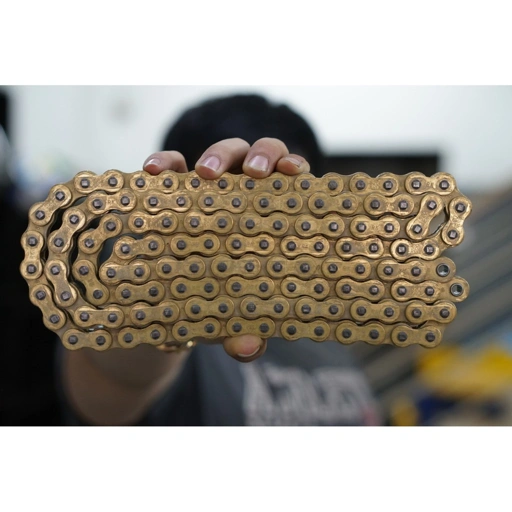 Image of Rantai RK Chain 520 KRO O-Ring Ninja 250 ER6 Z250 R25 ZX25 CBR