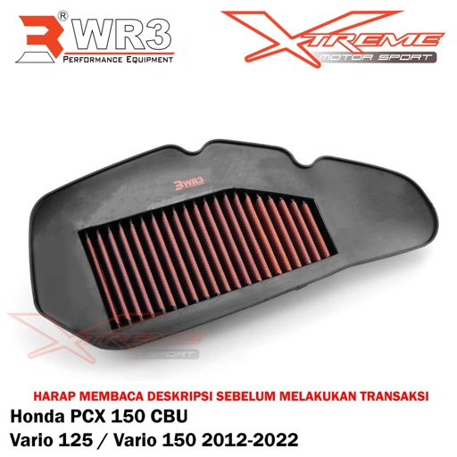 Image of Air Filter Udara Racing WR3 PCX 150 CBU / Vario 125 / Vario 150 12-22