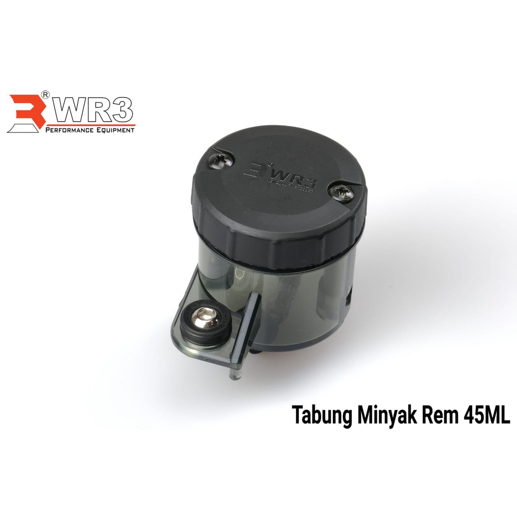 Tabung Minyak Rem WR3 Ukuran 45ml Big Besar Smoke Universal Original