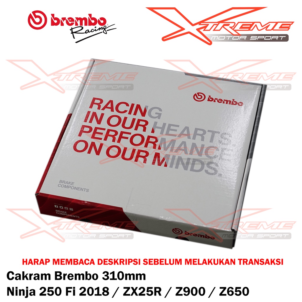 Cakram / Piringan / Disk Depan Brembo Original Kawasaki ZX25R / Ninja 250 Fi 2018 / Z900 / Z650