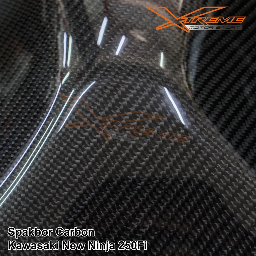Spakbor Depan Carbon or Karbon ZX25R / Ninja 250Fi NEW / OLD / R25 / MT25 NEW / OLD / CBR 250RR