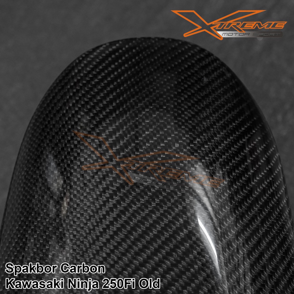 Spakbor Depan Carbon or Karbon ZX25R / Ninja 250Fi NEW / OLD / R25 / MT25 NEW / OLD / CBR 250RR