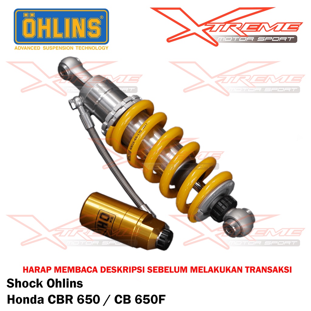 Shock Breaker Ohlins Belakang Original Z800 / ZX6R ZX636 / CBR 650 CB 650F Garansi Resmi 3thn