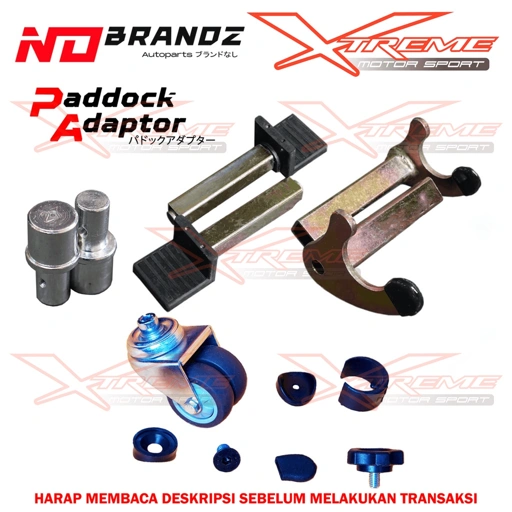 Sparepart Paddock Adaptor Depan Belakang Moving No Brandz